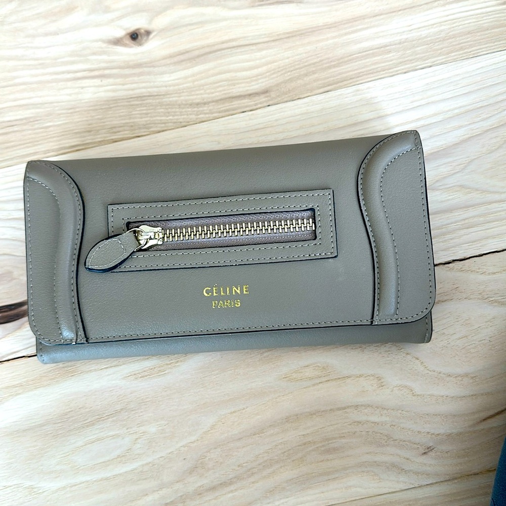 Celine Paris wallet used